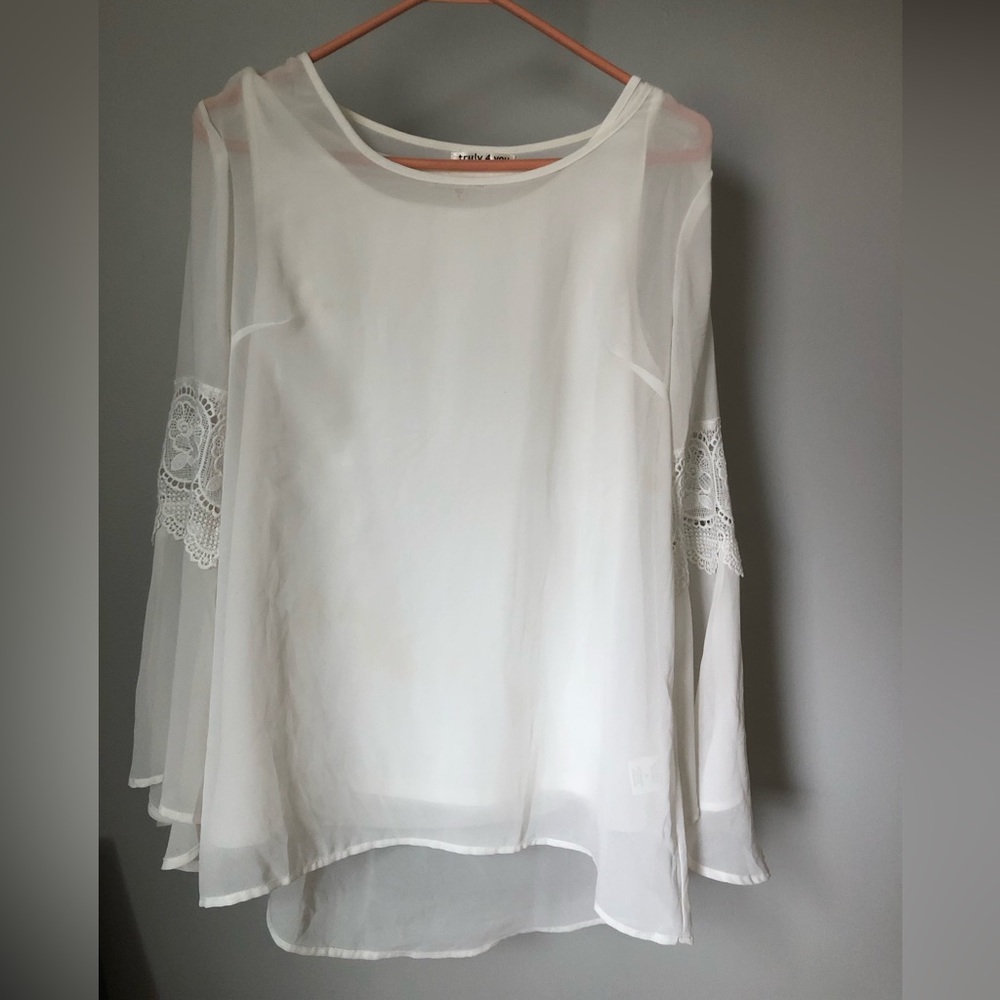 Long Sleeved Top with Attached Cami